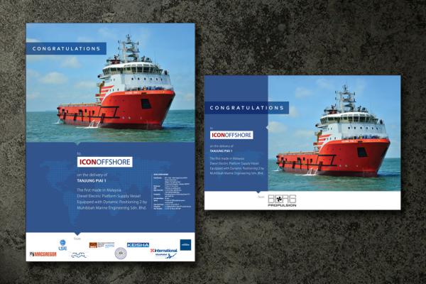 Congratulatory ads print - Iconoffshore